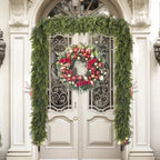 6 FT Artificial Cedar Garland, 2-Pack Green