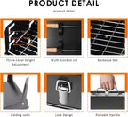 Portable Charcoal Grill Foldable BBQ with Tools