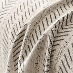 Universal Chenille Sofa Cover with Fishbone Pattern