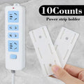 10 Count Self Adhesive Power Strip Holder