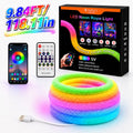 Smart RGB+IC LED Plush USB Neon Light Strip with Remote & App