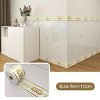 Self-Adhesive Baseboard Wall Corner Guard Vinyl Trim