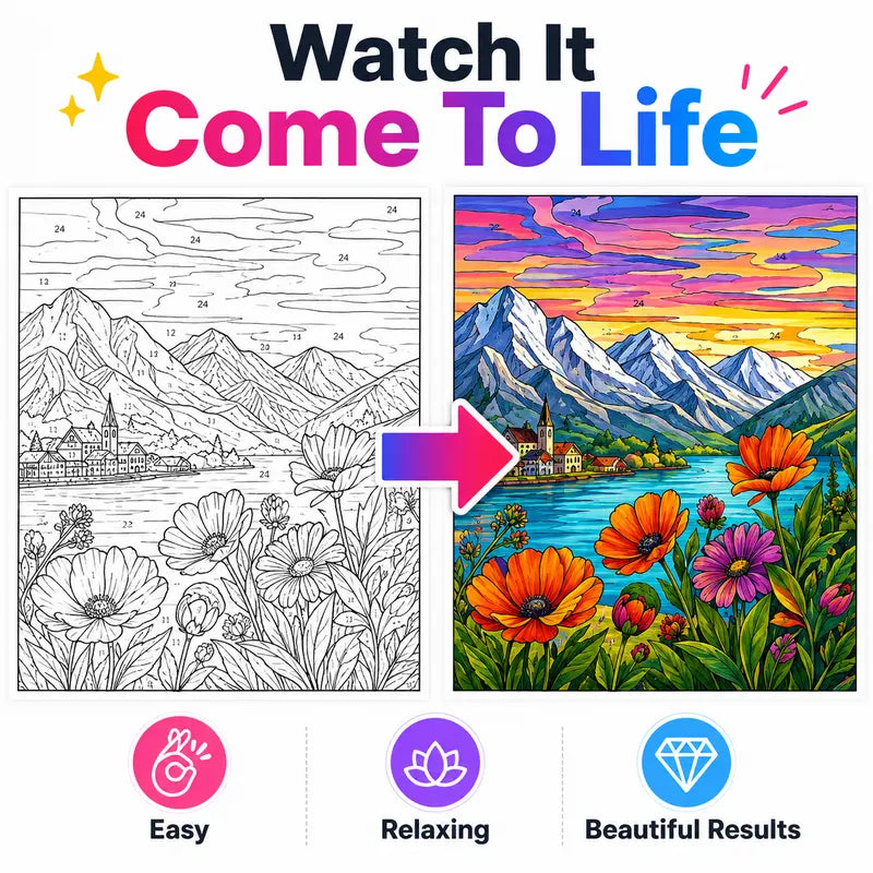 Example color-by-number artwork