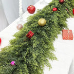 6 FT Artificial Cedar Garland, 2-Pack Green